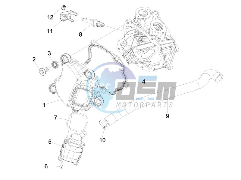 Cylinder head cover