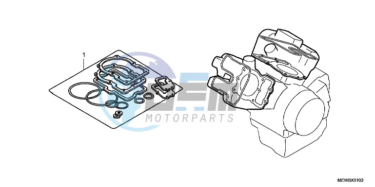 GASKET KIT A