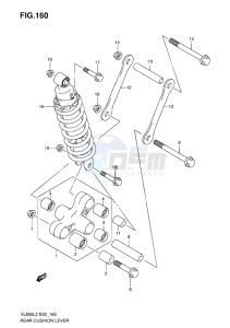 VL800 INTRUDER EU drawing REAR CUSHION LEVER