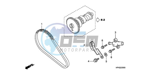 CAM CHAIN/TENSIONER