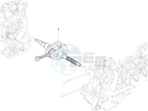 125 4T 3V ie Primavera (APAC) drawing Crankshaft