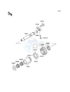 NINJA ZX-12R ZX1200B6F FR GB XX (EU ME A(FRICA) drawing Balancer