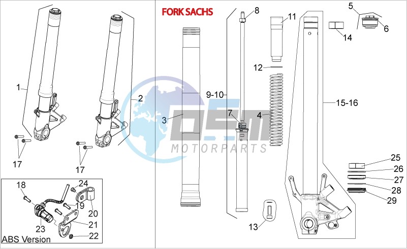 Front fork III