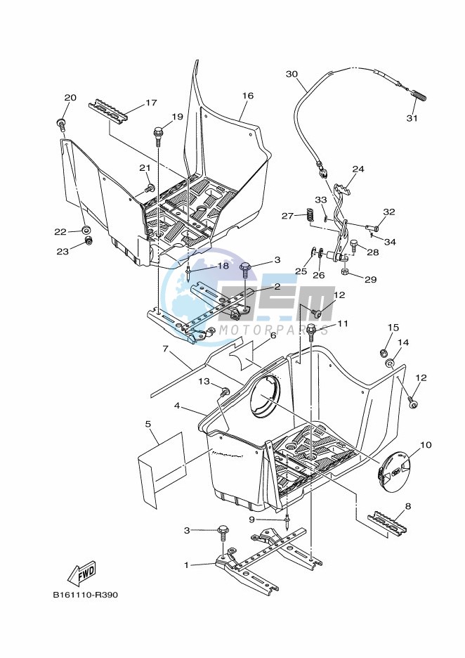 STAND & FOOTREST