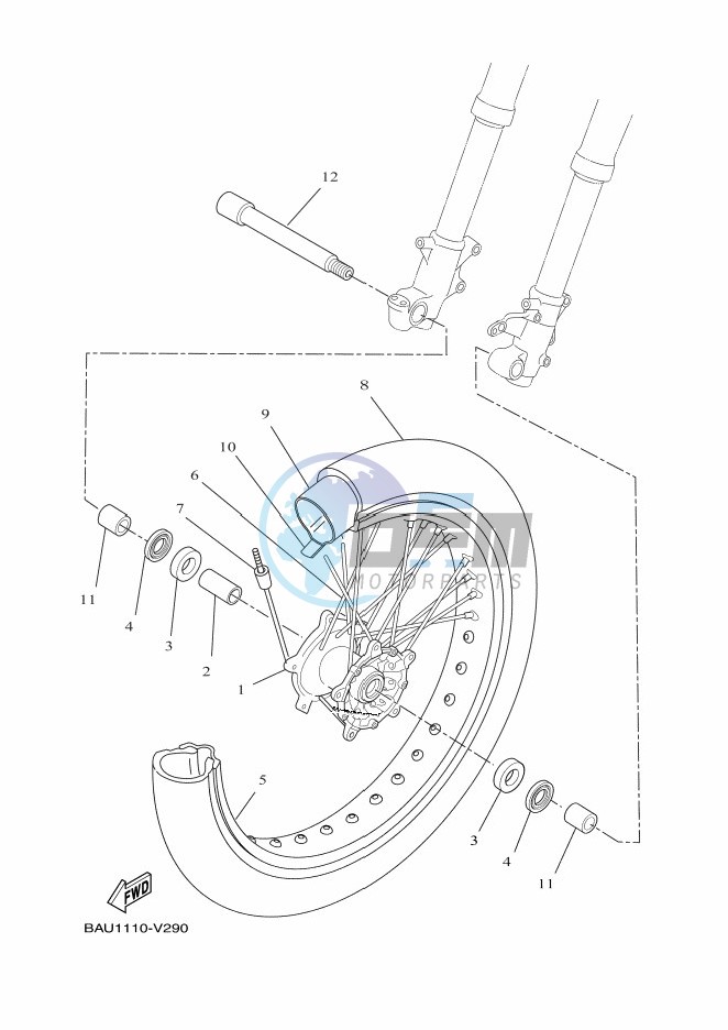 FRONT WHEEL