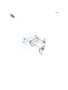 MULE 600 KAF400BGF EU drawing Reflectors