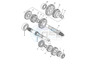 XVS DRAG STAR 650 drawing TRANSMISSION