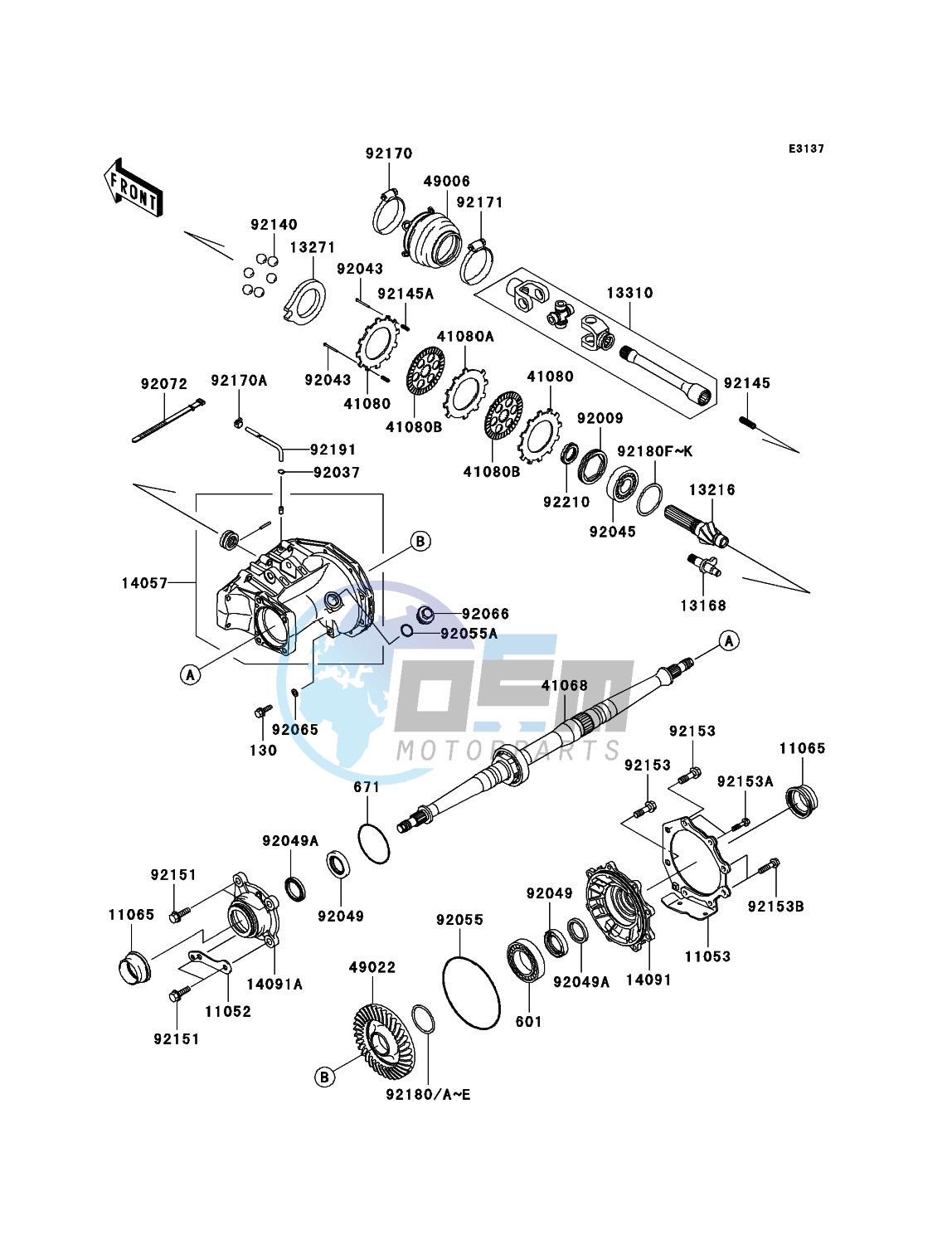 Drive Shaft-Rear