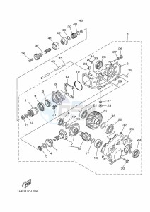 YFM700FWAD GRIZZLY 700 EPS (BFE1) drawing DRIVE SHAFT