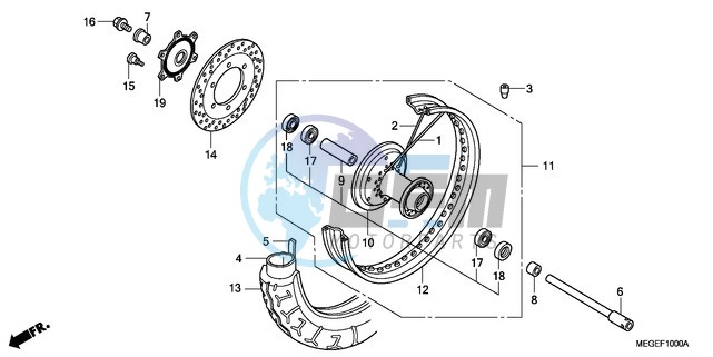 FRONT WHEEL