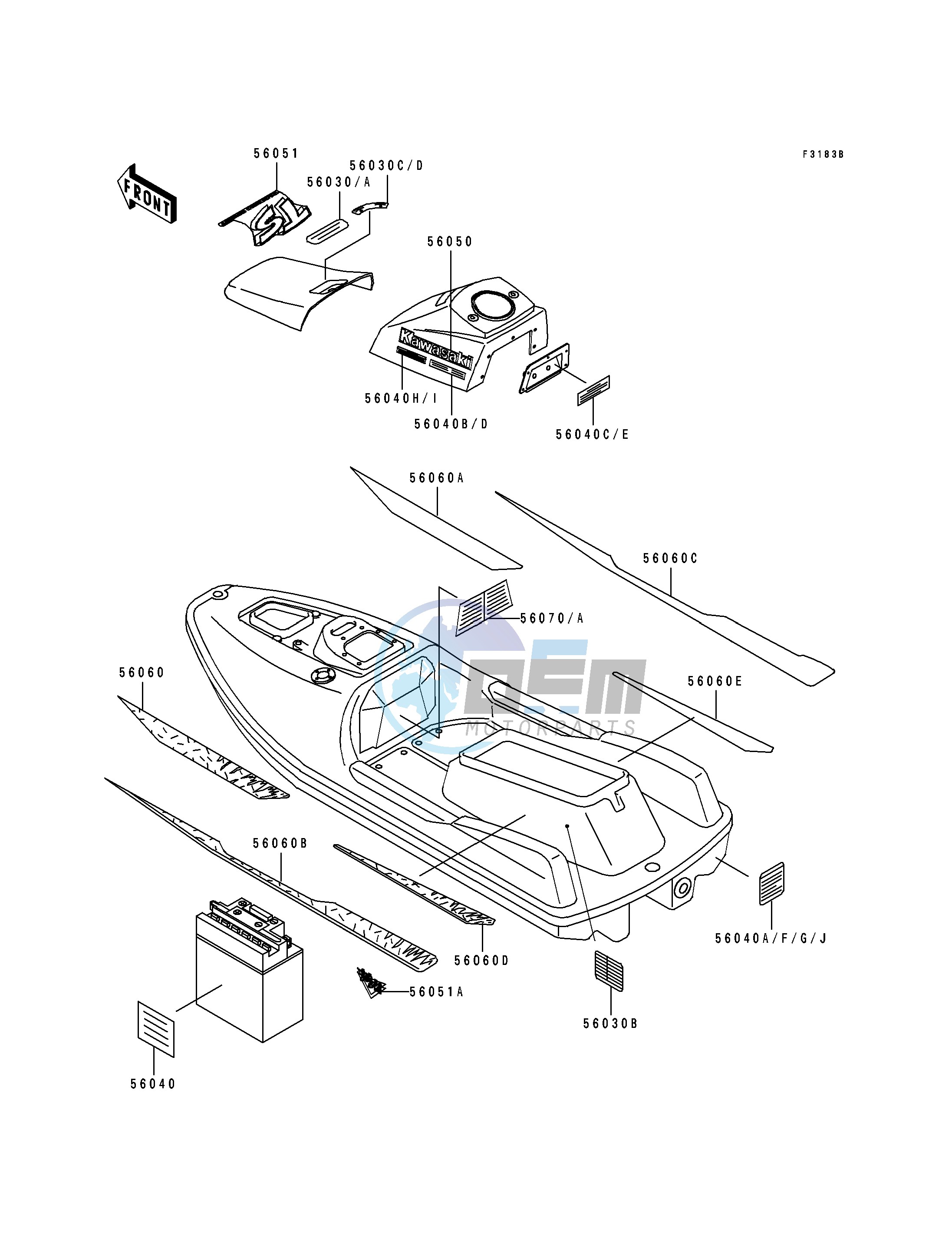 LABELS-- JF650-B6_B7- -