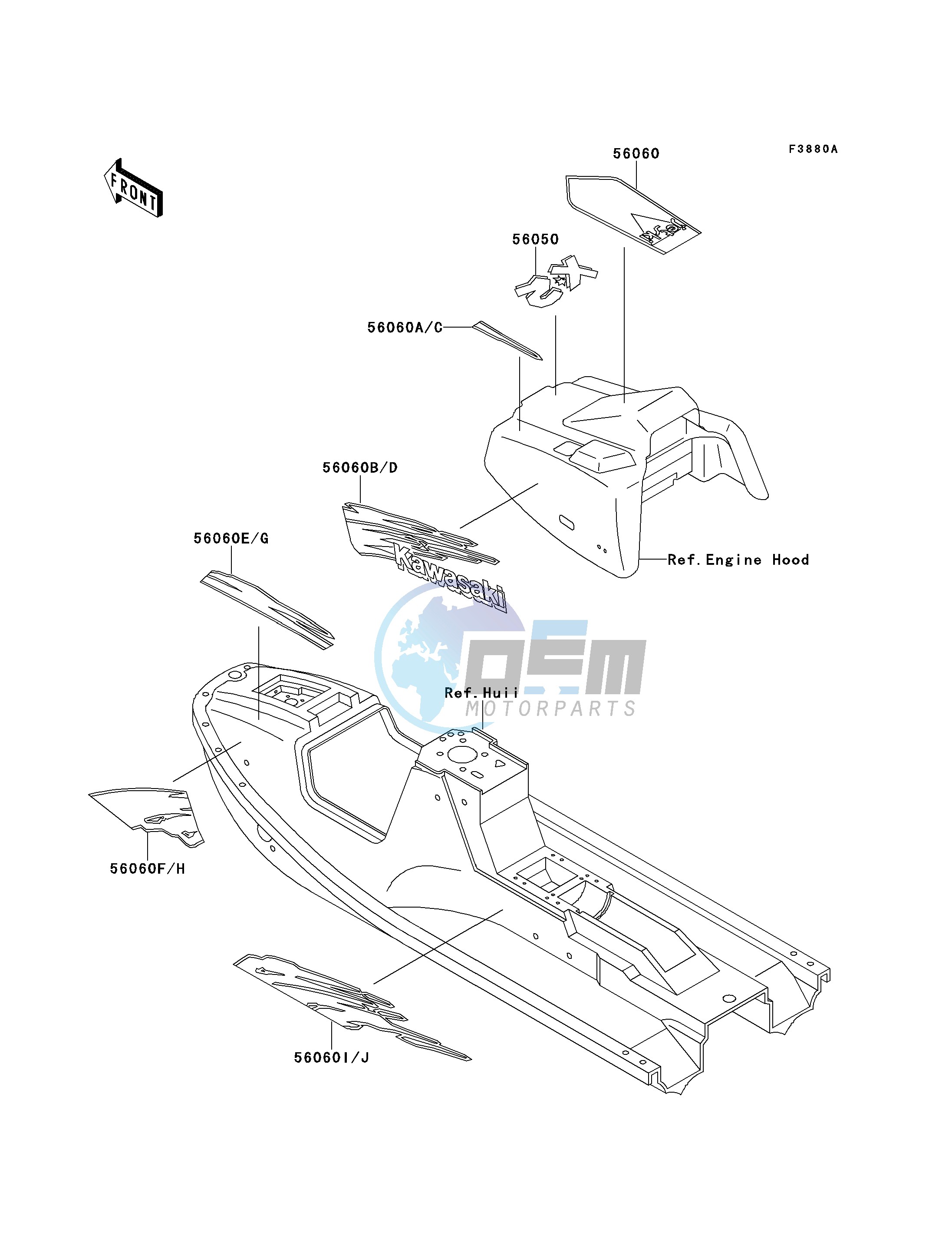 DECALS-- JF650-A8- -