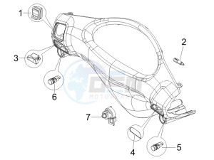 Fly 50 4t drawing Selectors - Switches - Buttons