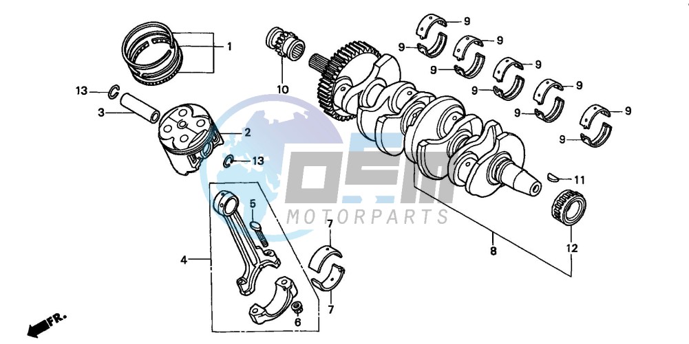 CRANKSHAFT/PISTON