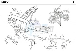 MRX CASTROL 50 drawing CHASSIS