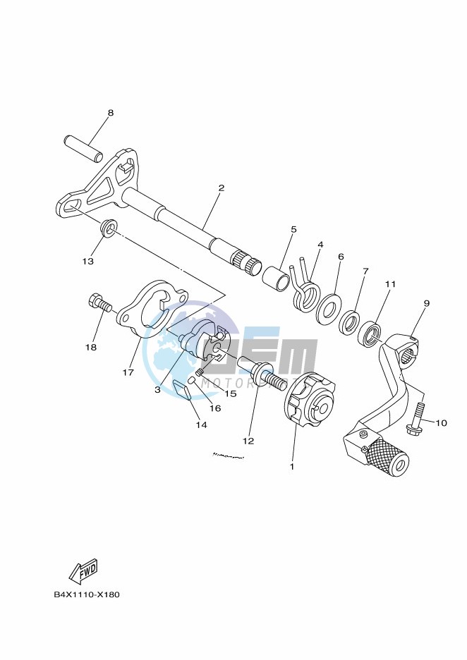 SHIFT SHAFT