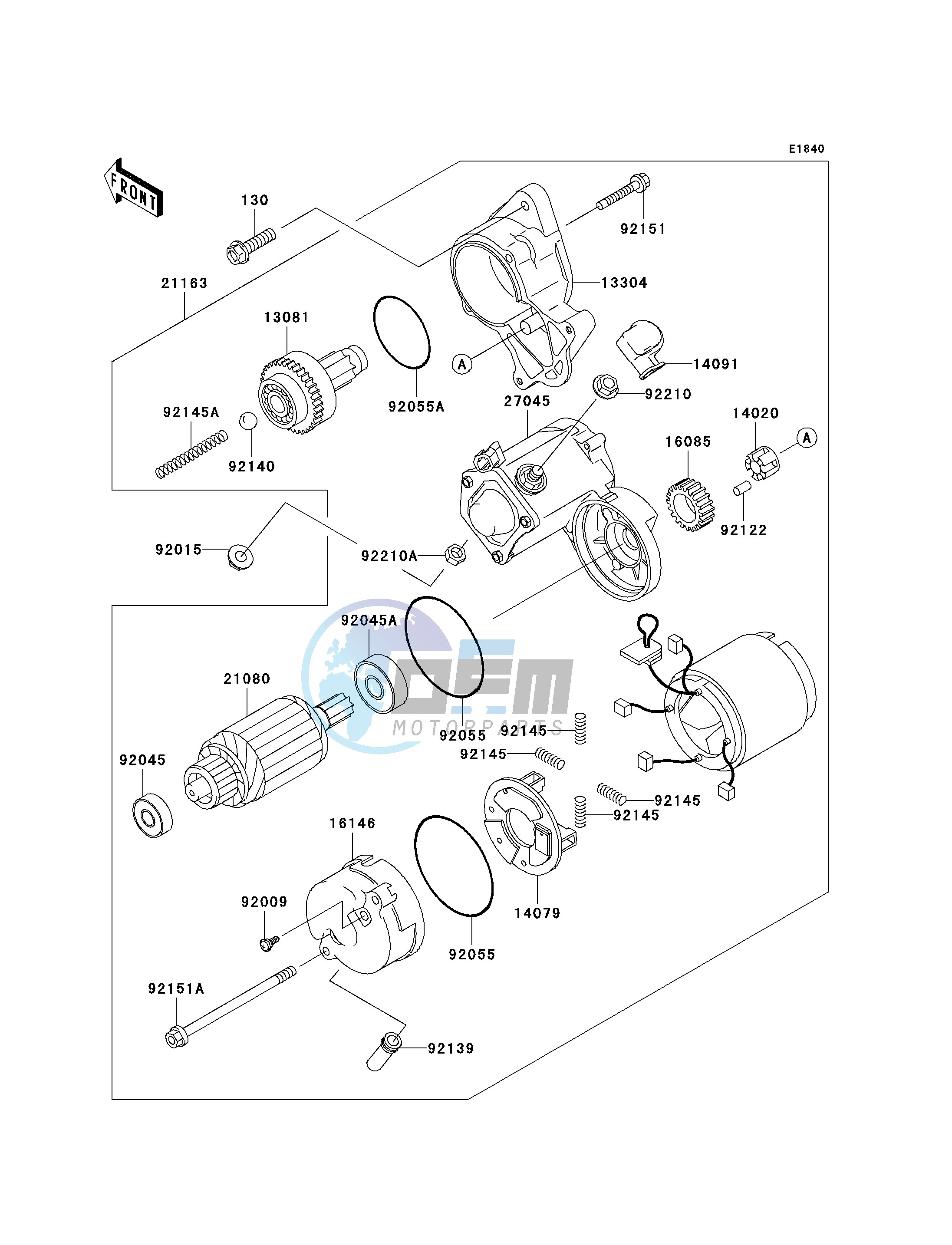 STARTER MOTOR--  - FD620DE485832- -