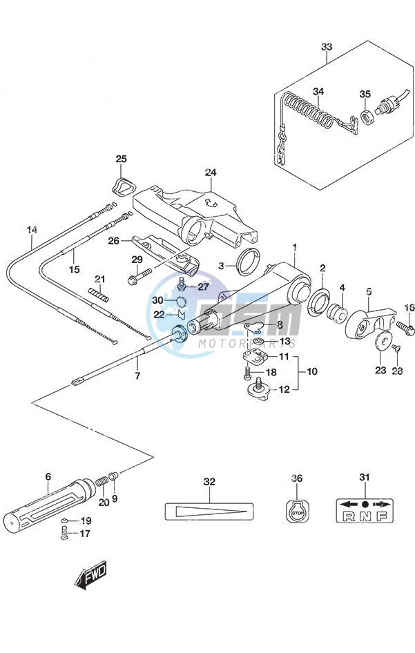 Tiller Handle