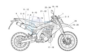 RX-SX 125 2008-2010 drawing Decal