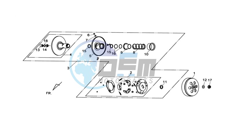 DRIVE PULLEY / V-BELT