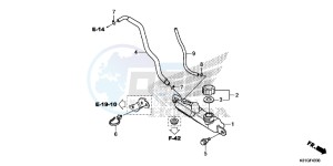 SH125G SH125S UK - (E) drawing RESERVE TANK