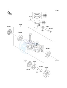 JS 750 C [SXI PRO] (C1-C5) [SXI PRO] drawing CRANKSHAFT_PISTON-- S- -