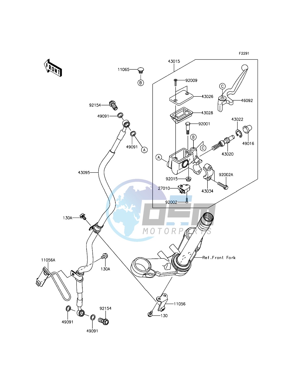 Front Master Cylinder