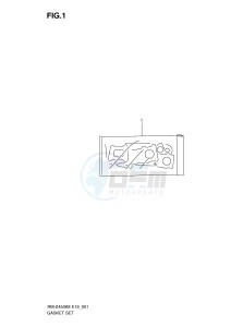 RM-Z450 (E19) drawing GASKET SET (RM-Z450K8 K9 L0)