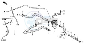 VTX1300S drawing AIR INJECTION CONTROL VALVE