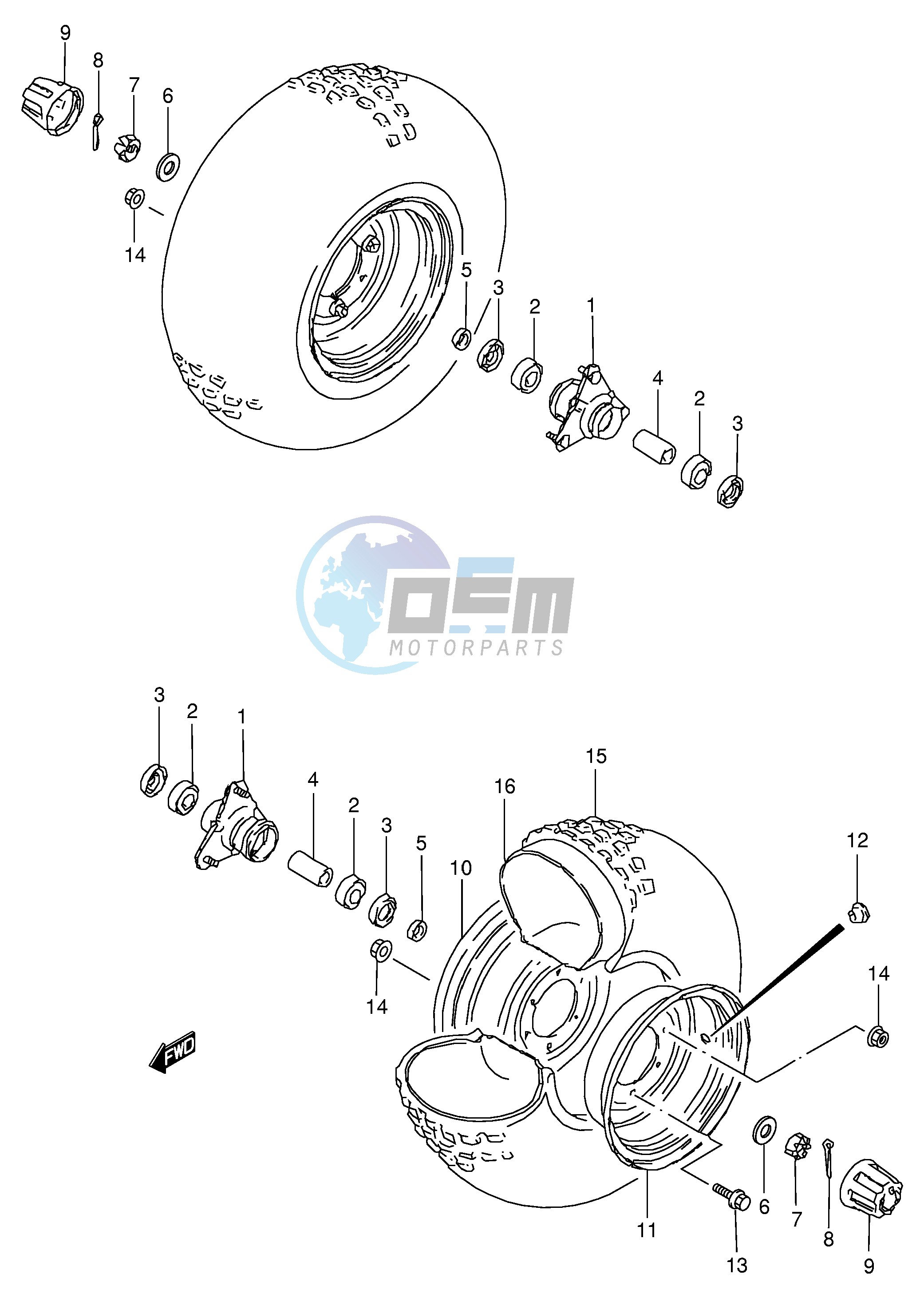 FRONT WHEEL