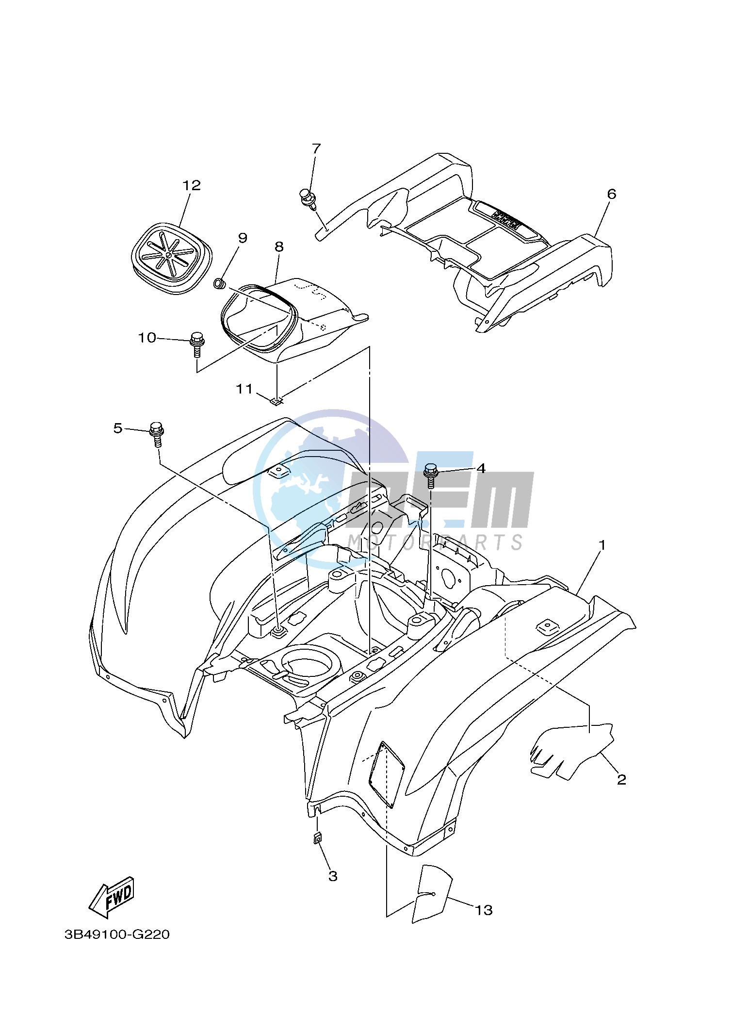 REAR FENDER