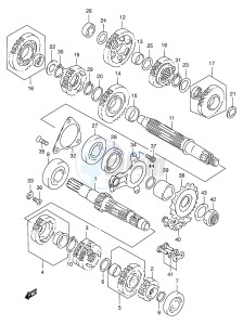 TL1000R (E2) drawing TRANSMISSION