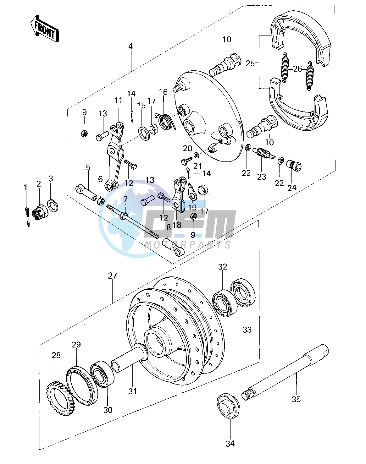 FRONT HUB_BRAKE