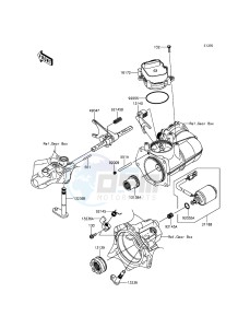 MULE PRO-DXT KAF1000BGF EU drawing Gear Change Mechanism