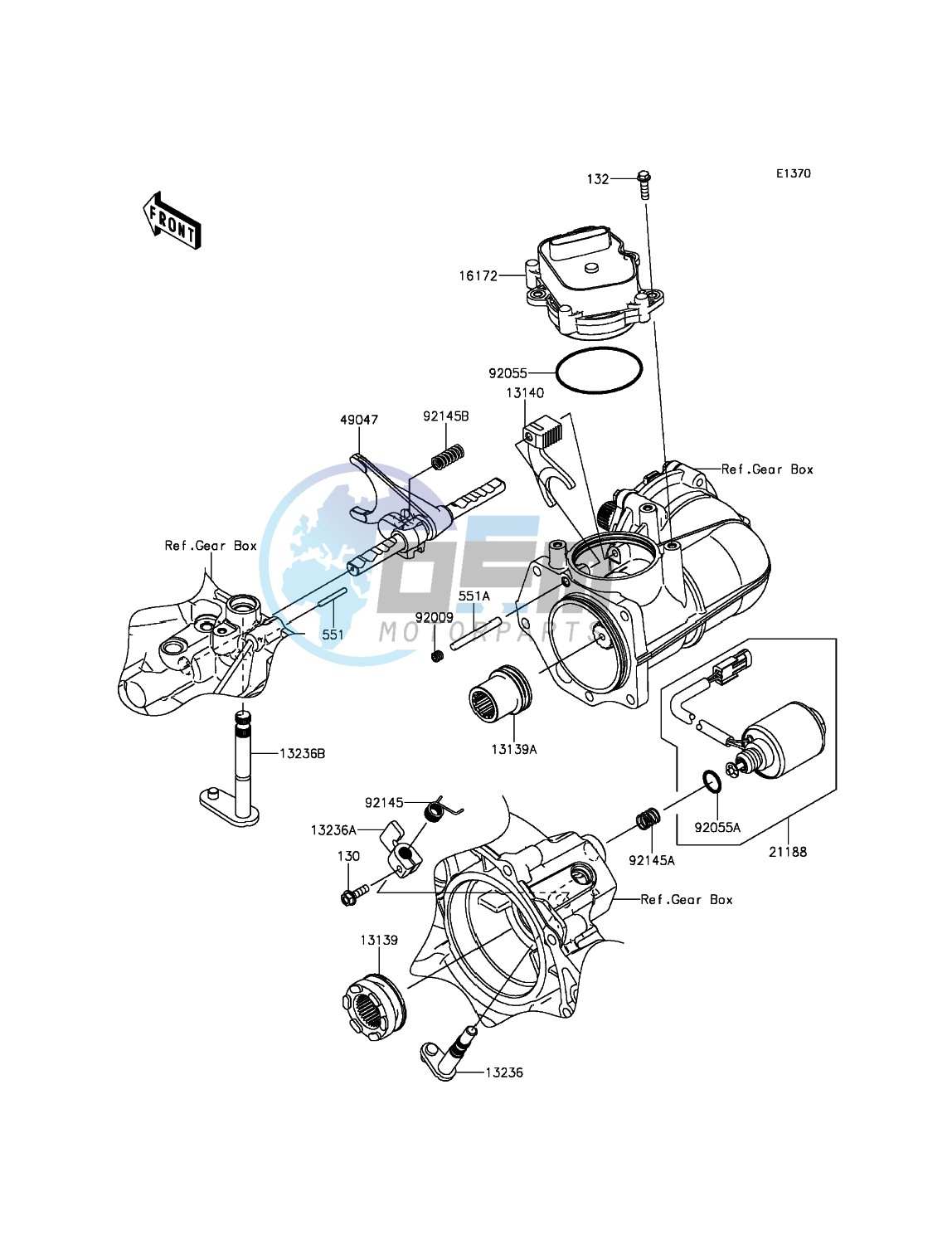 Gear Change Mechanism