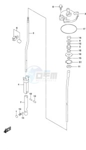 DF 60A drawing Shift Rod High Thrust