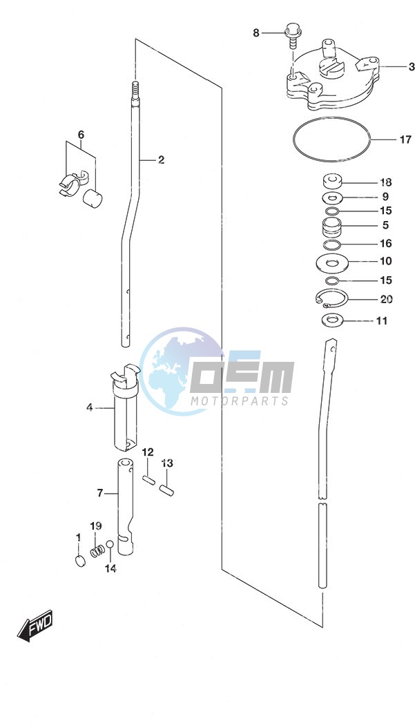 Shift Rod High Thrust