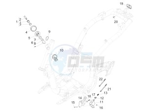 LIBERTY 125 IGET 4T 3V IE E4 ABS (EMEA) drawing Locks