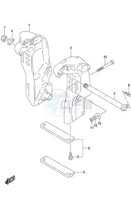 DF 90A drawing Clamp Bracket