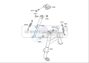 ZZR 600 (EU) drawing STAND