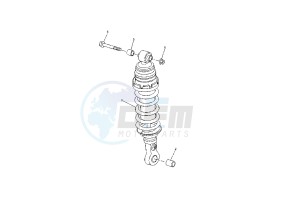 FZ1 FAZER 1000 drawing REAR SUSPENSION