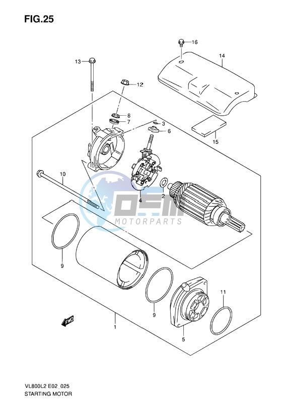 STARTING MOTOR