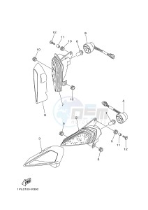 YFM700R YFM700RSE RAPTOR 700R (1VSA 1VSB 1VSC) drawing HEADLIGHT