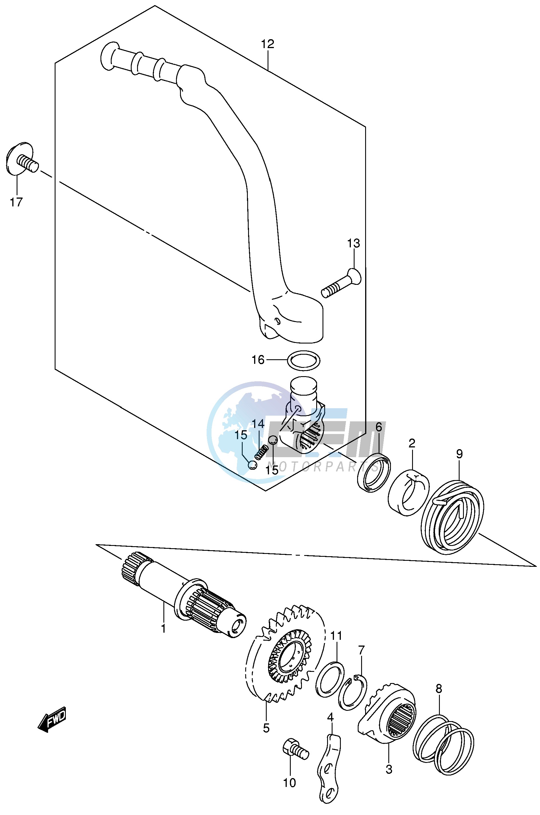 KICK STARTER (MODEL K5 K6)