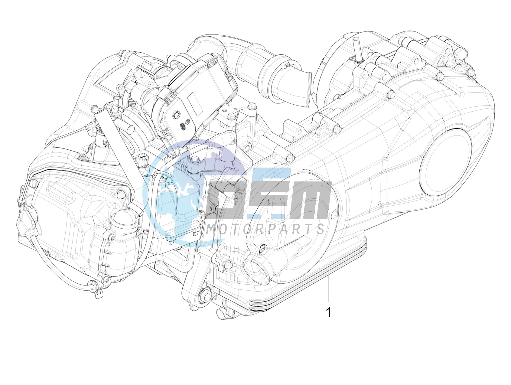 Engine, assembly