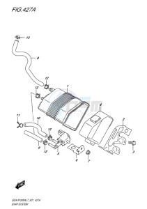 GSX-R1000 EU drawing EVAP SYSTEM