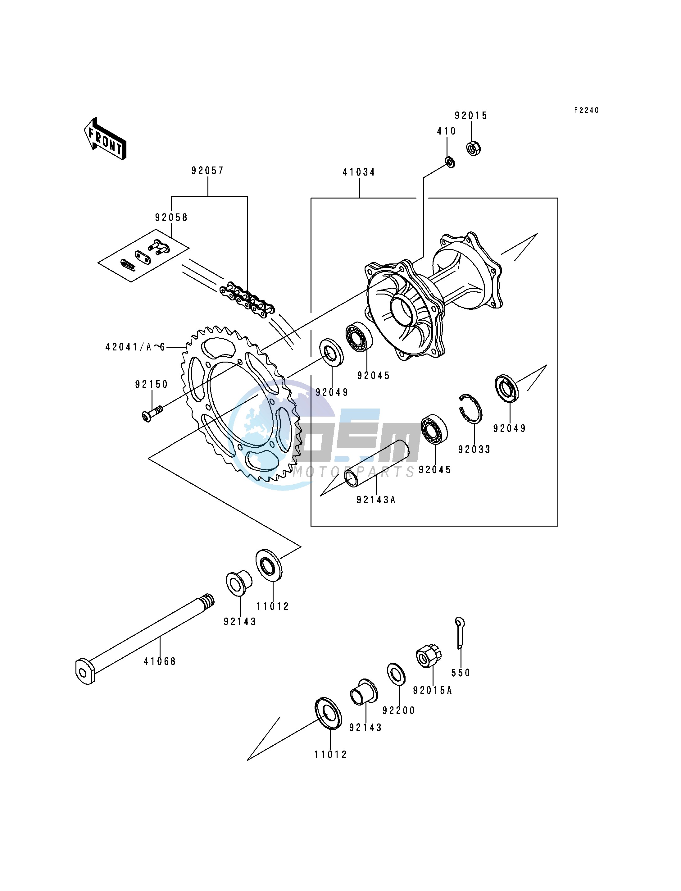 REAR HUB