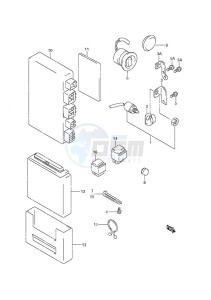 DF 50 drawing Engine Control Unit