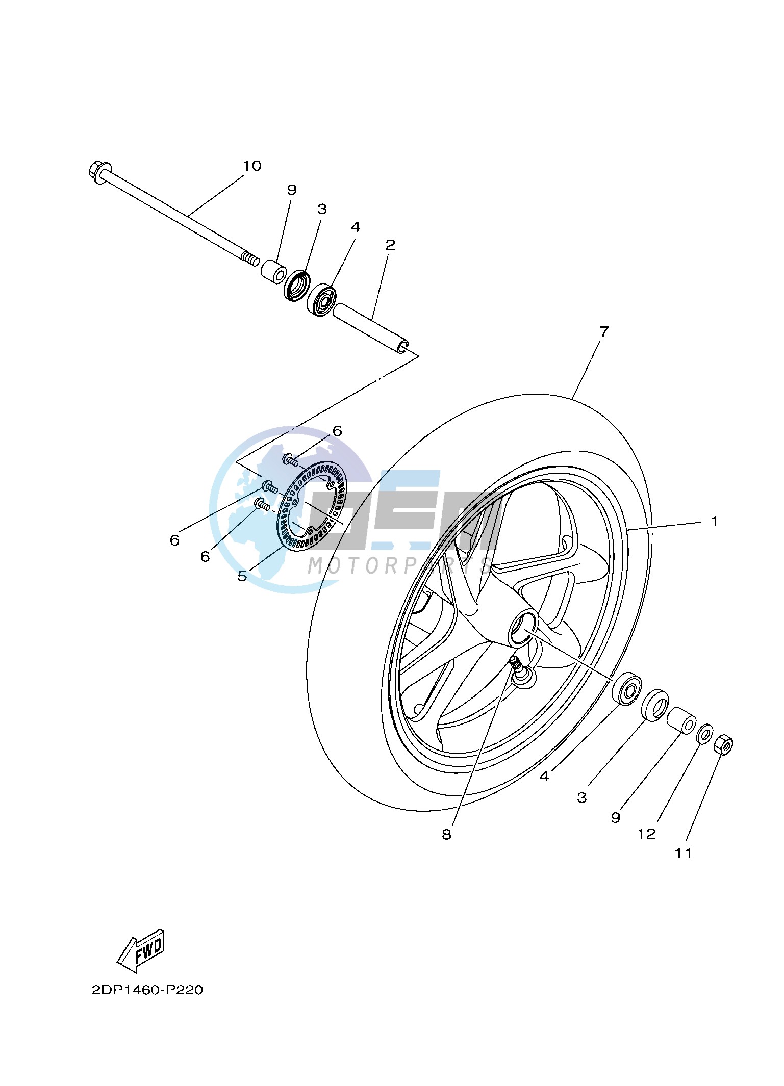 FRONT WHEEL