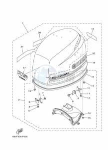 FL115AETX drawing FAIRING-UPPER